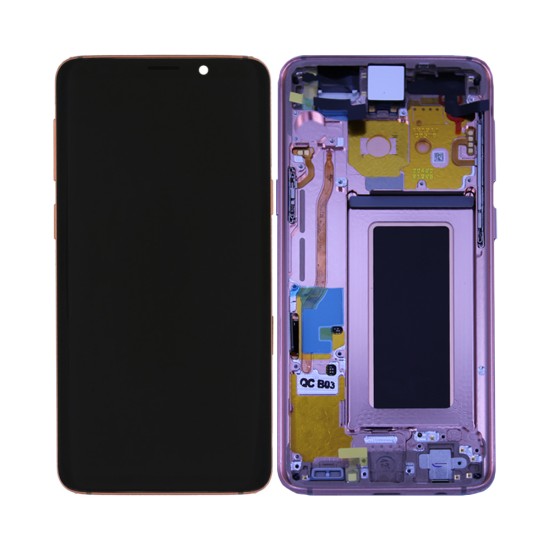 Touch+Display+Frame Samsung Galaxy S9/G960F Service Pack Dourado